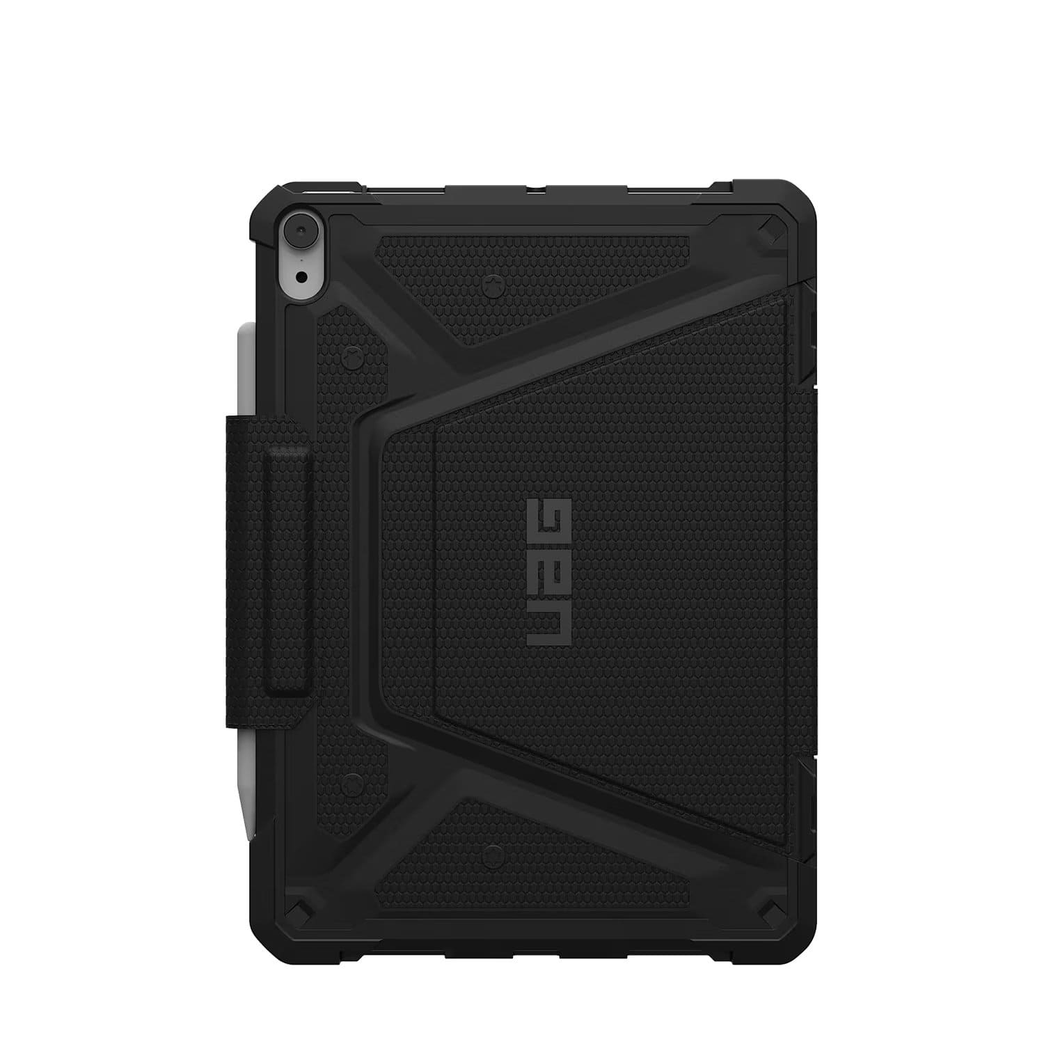 UAG Metropolis Tact Armr Etui ochronne z uchwytem do Apple Pencil do iPad Air 11 (M2 / M3 / M4) - Czarne UAG Metropolis Tact Armr Etui ochronne z uchwytem do Apple Pencil do iPad Air 11 (M2 / M3 / M4) - Czarne