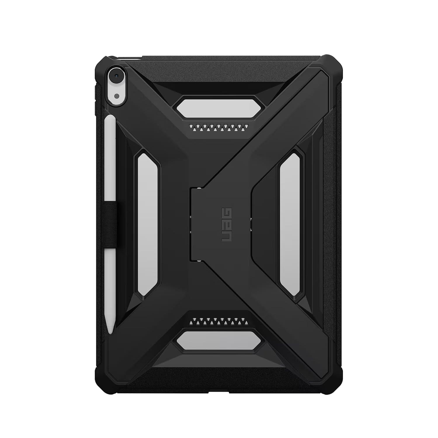 UAG Scout+ Etui ochronne z podstawką oraz uchwytem do Apple Pencil do iPad Air 13 (M2 / M3 / M4) - Czarne UAG Scout+ Etui ochronne z podstawką oraz uchwytem do Apple Pencil do iPad Air 13 (M2 / M3 / M4) - Czarne
