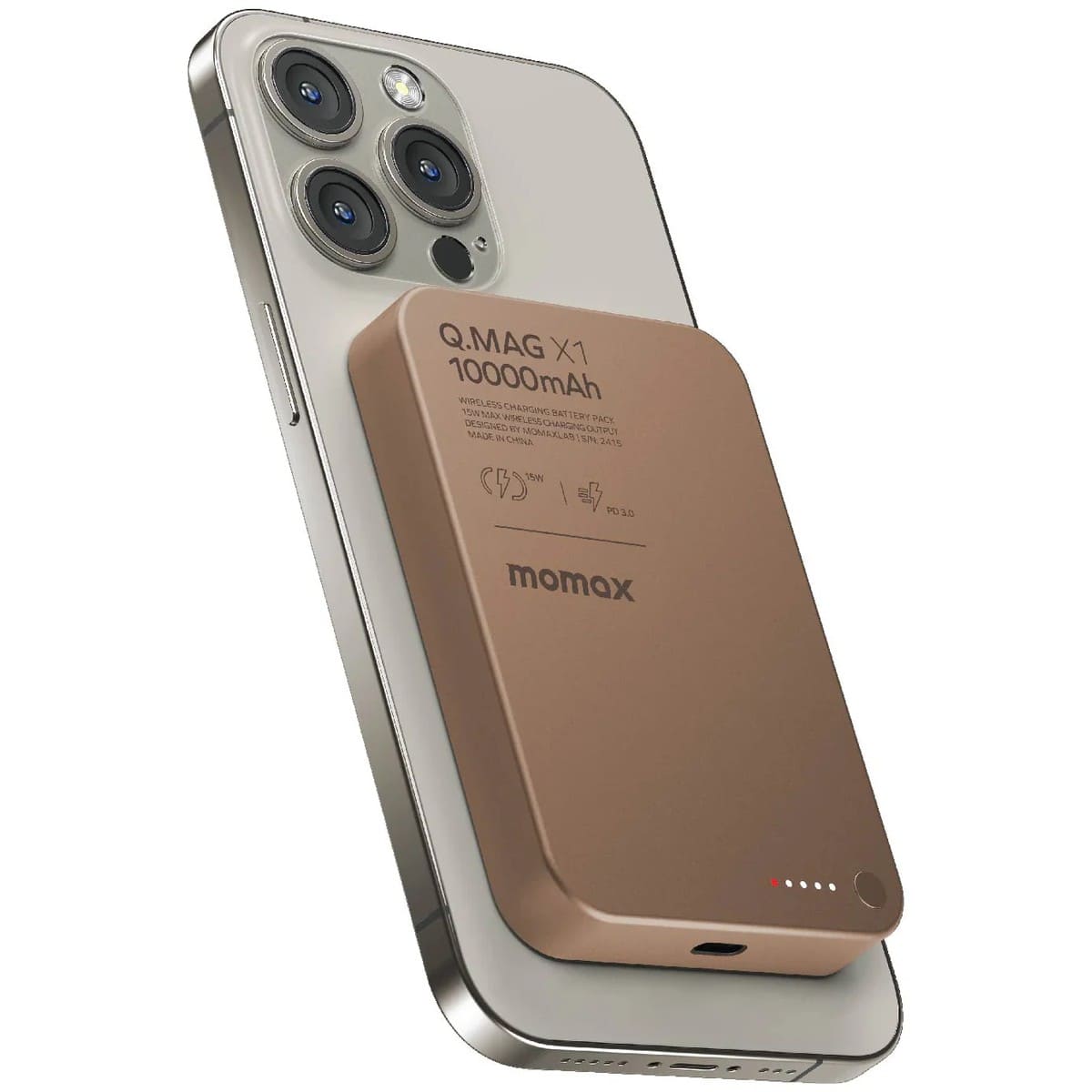 Mophie - magnetyczny powerbank 5000mAh USB-C czarny Mophie - magnetyczny powerbank 5000mAh USB-C czarny