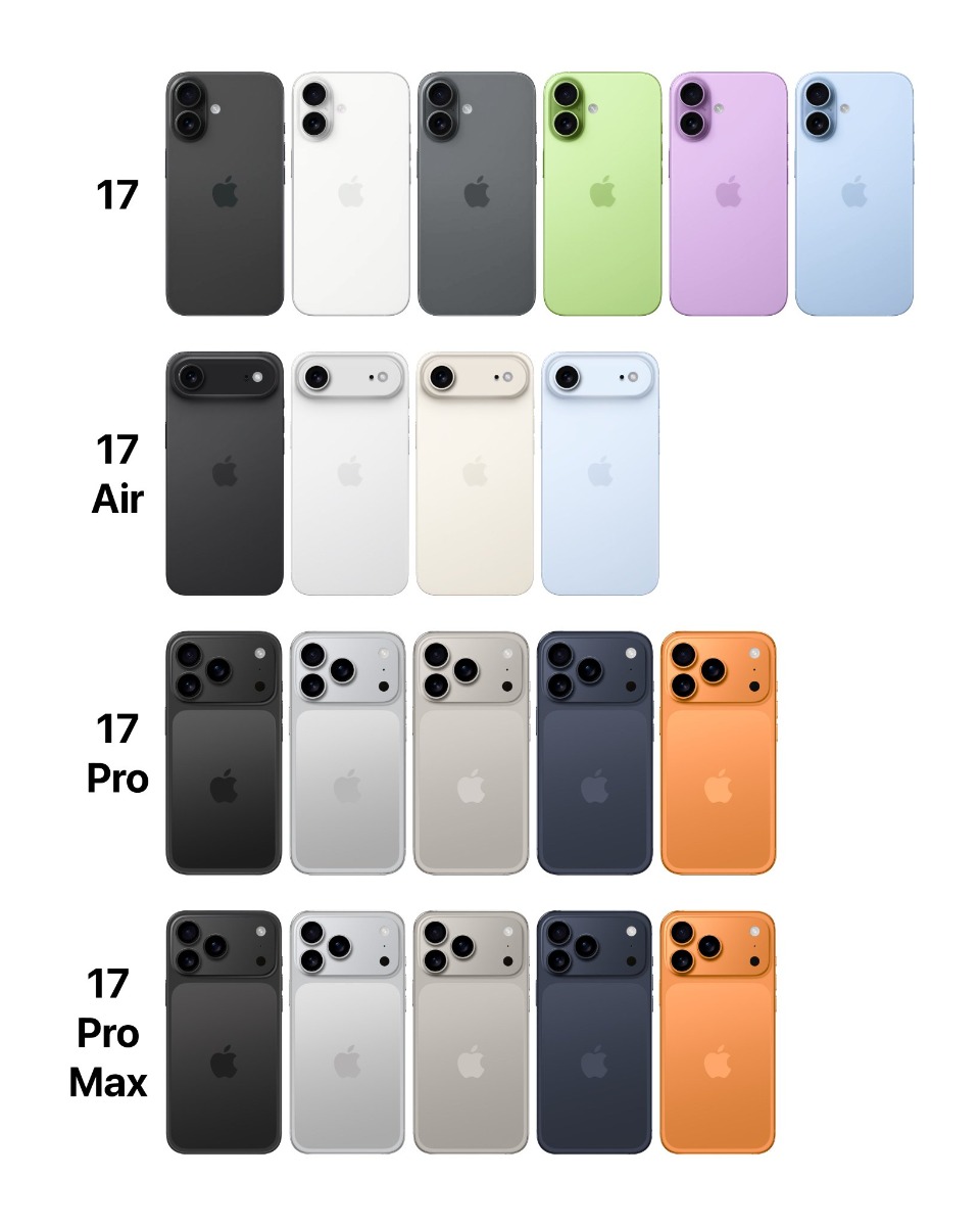 Serwis macworld.com - iPhone 17 kolory