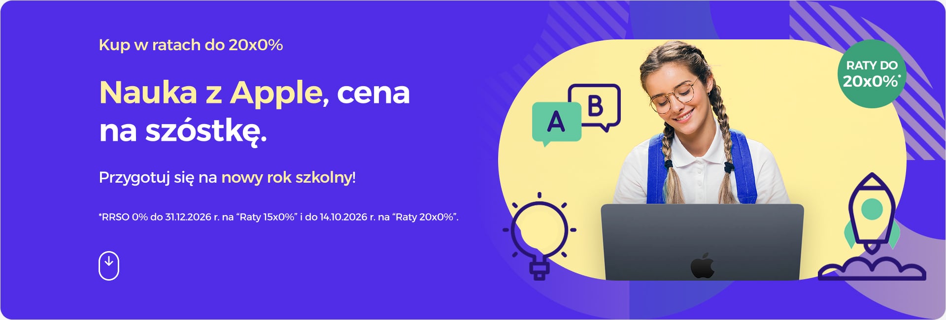 Nauka z Apple, cena na sz&oacute;stkę &ndash; przygotuj się na nowy rok szkolny!