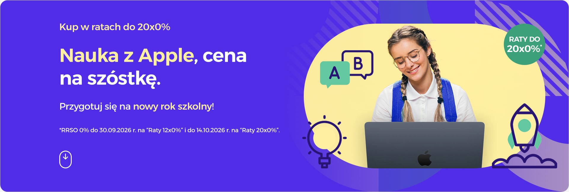 Nauka z Apple, cena na szóstkę – przygotuj się na nowy rok szkolny! Nauka z Apple, cena na szóstkę – przygotuj się na nowy rok szkolny!