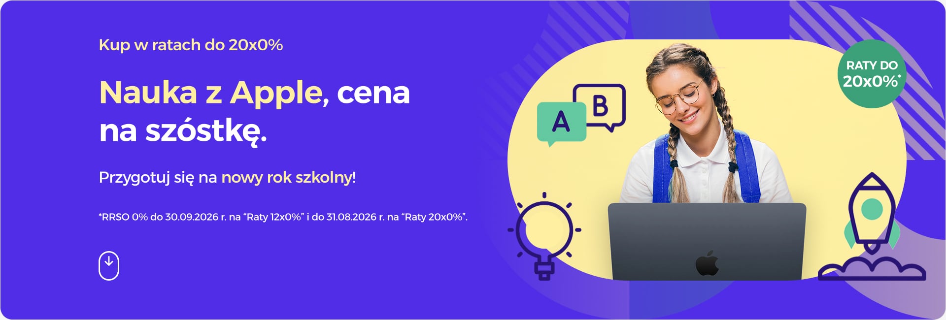 Nauka z Apple, cena na szóstkę – przygotuj się na nowy rok szkolny! Nauka z Apple, cena na szóstkę – przygotuj się na nowy rok szkolny!