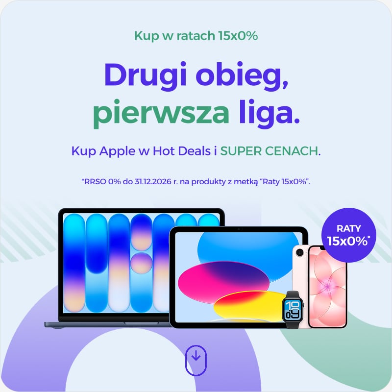 Drugi obieg, pierwsza liga &ndash; kup Apple w Hot Deals i SUPER CENACH