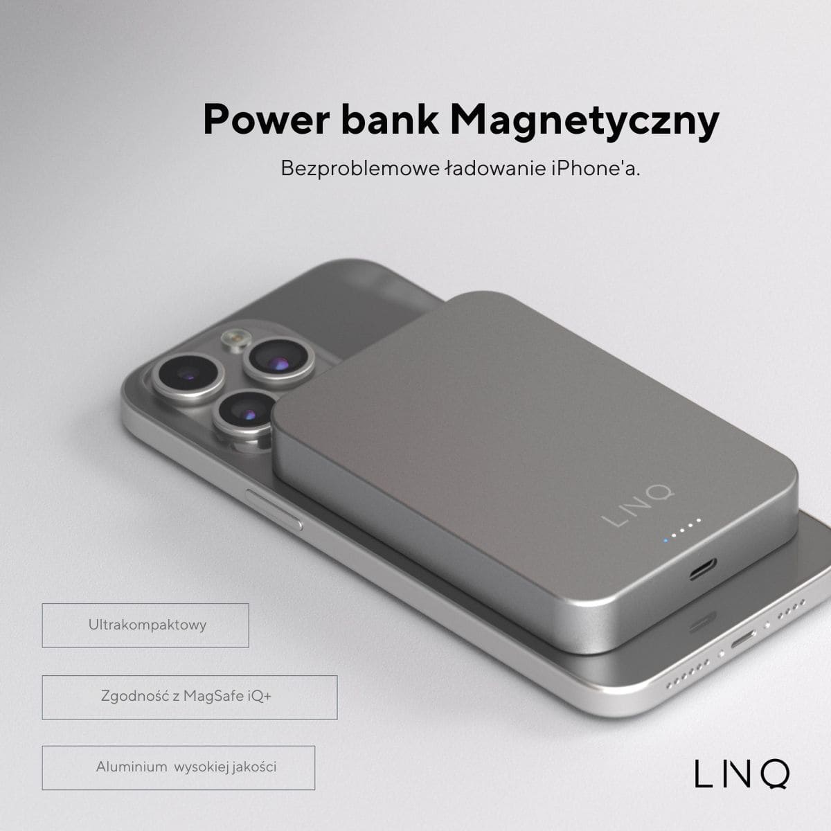 Linq - Hub 2 in 1 USB- C - Space Gray