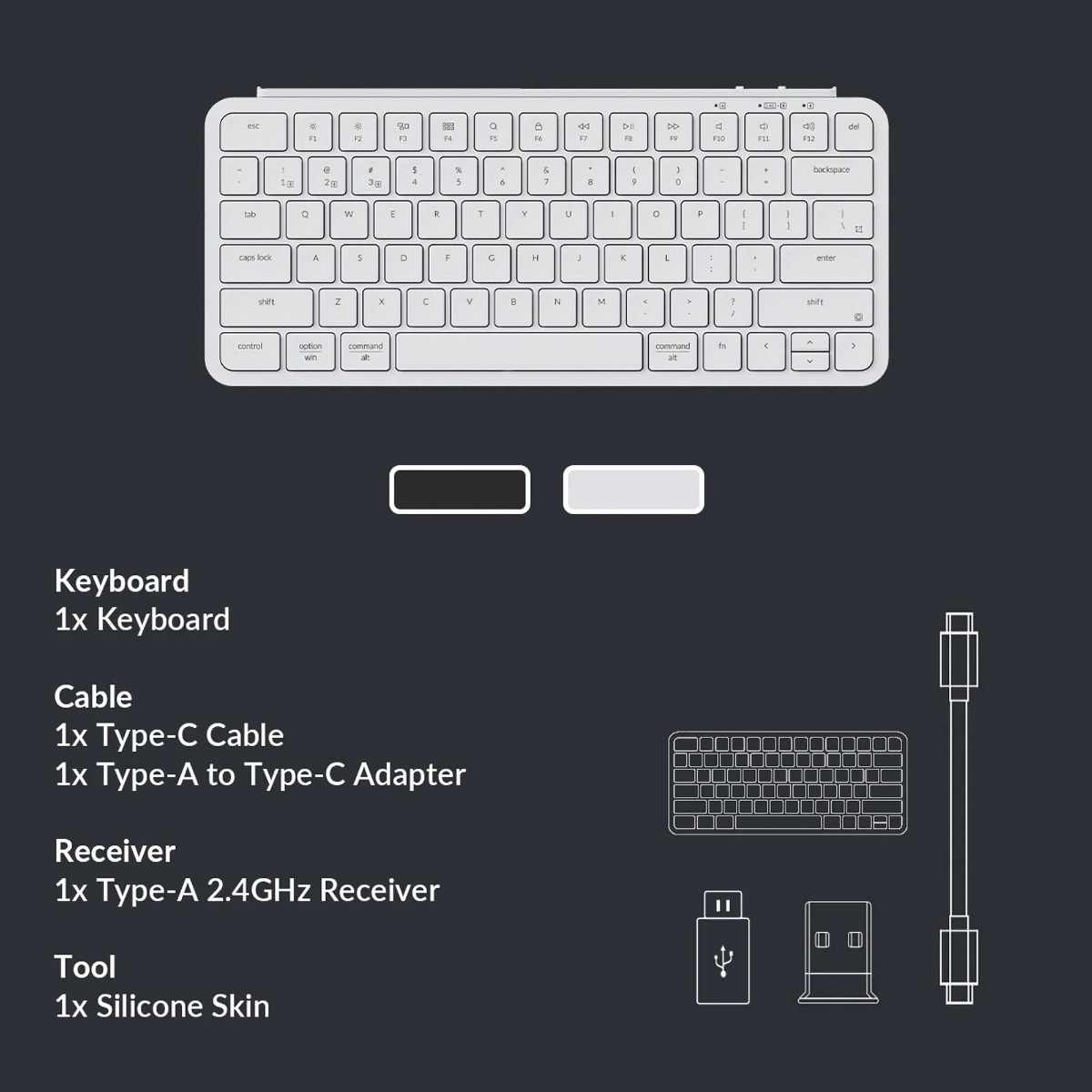 Klawiatura Apple Magic Keyboard Silver (srebrny) 