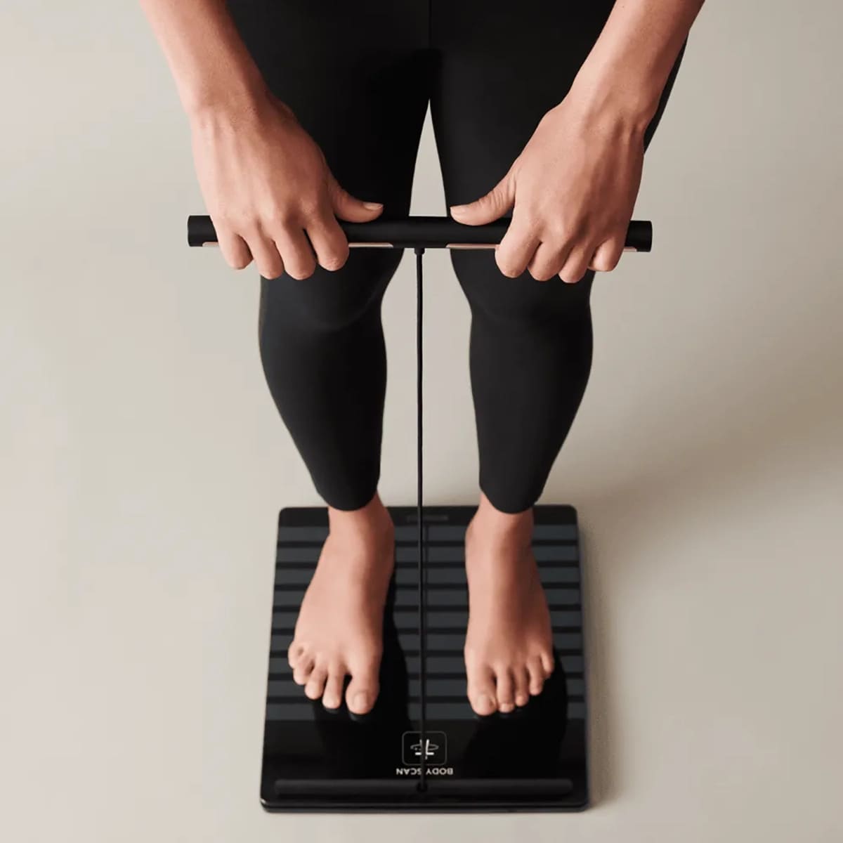 Withings Body Scan Waga z analizą składu masy ciała oraz pomiarem tętna - Czarna