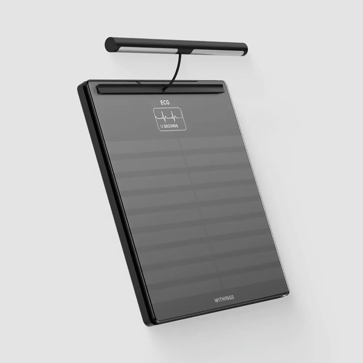 Withings Body Scan Waga z analizą składu masy ciała oraz pomiarem tętna - Czarna