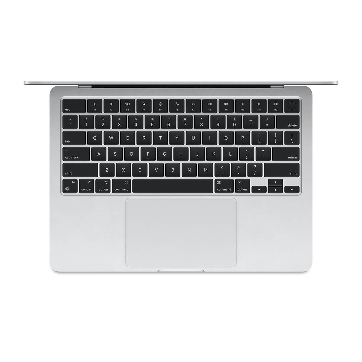 MacBook Air 15 cali M2 Srebrny - klawiatura