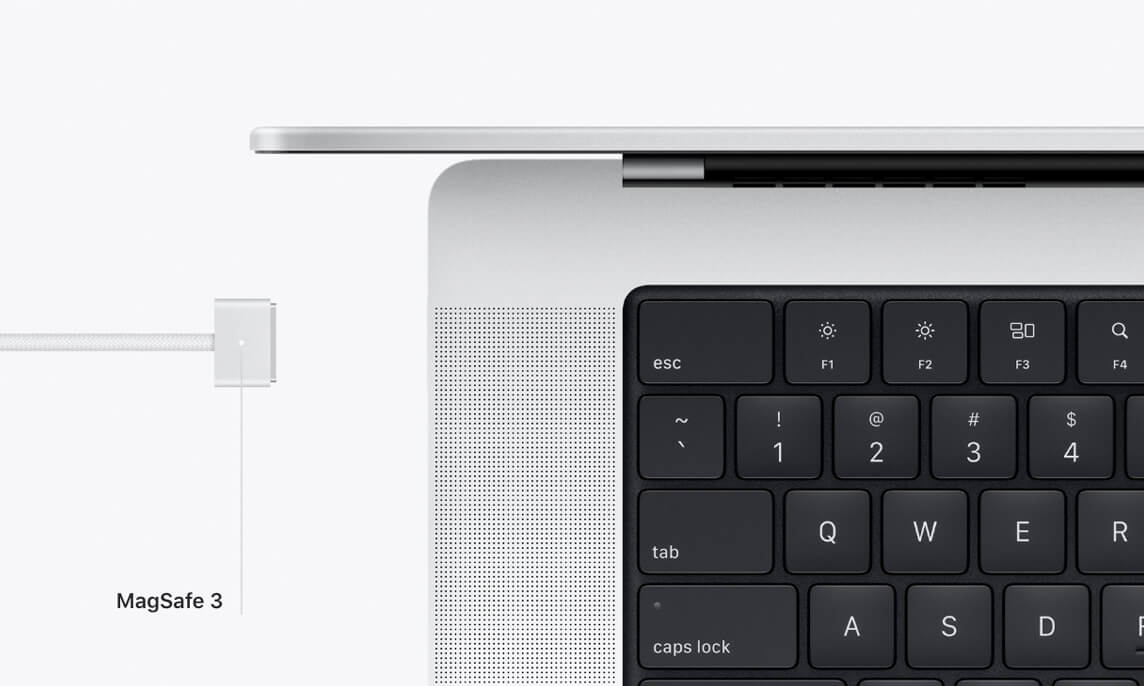 Apple MacBook Pro 14 M1 Pro 8-core CPU + 14-core GPU / 16GB RAM / 1TB SSD / Klawiatura US / Gwiezdna szarość (Space Gray) - magsafe Apple MacBook Pro 14 M1 Pro 8-core CPU + 14-core GPU / 16GB RAM / 1TB SSD / Klawiatura US / Gwiezdna szarość (Space Gray) - magsafe