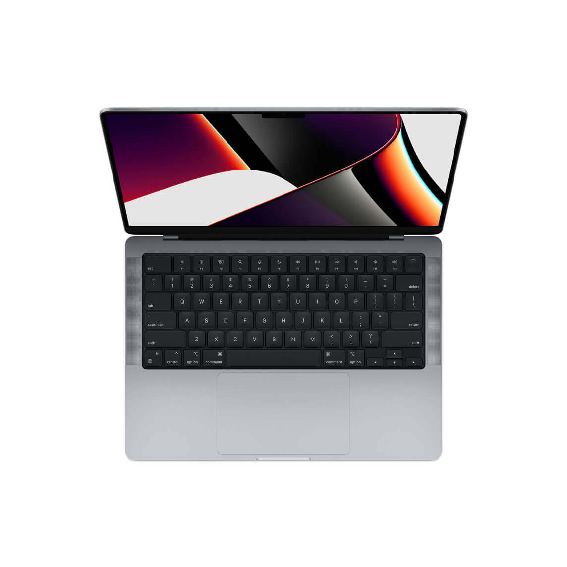 Apple MacBook Pro 14 M1 Pro 8-core CPU + 14-core GPU / 16GB RAM / 1TB SSD / Klawiatura US / Gwiezdna szarość (Space Gray) - klawiatura Apple MacBook Pro 14 M1 Pro 8-core CPU + 14-core GPU / 16GB RAM / 1TB SSD / Klawiatura US / Gwiezdna szarość (Space Gray) - klawiatura