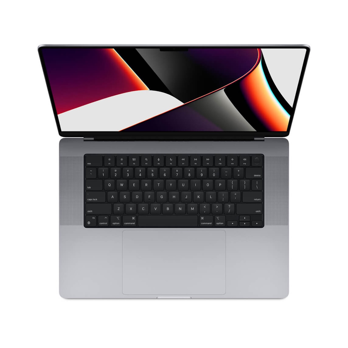 Apple MacBook Pro 16 M1 Pro 10-core CPU + 16-core GPU / 32GB RAM / 1TB SSD / Klawiatura US / Gwiezdna szarość (Space Gray) - klawiatura Apple MacBook Pro 16 M1 Pro 10-core CPU + 16-core GPU / 32GB RAM / 1TB SSD / Klawiatura US / Gwiezdna szarość (Space Gray) - klawiatura