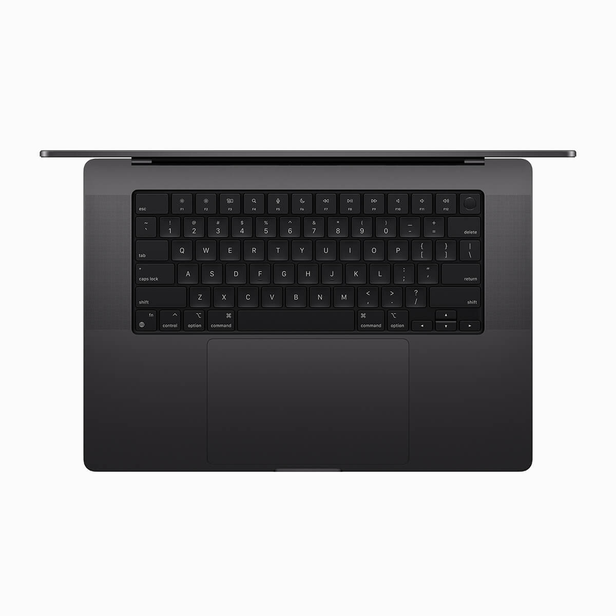 Apple MacBook Pro 16 M3 Max 16-core CPU + 40-core GPU / 48GB RAM / 1TB SSD / Klawiatura US / Gwiezdna czerń (Space Black) - klawiatura Apple MacBook Pro 16 M3 Max 16-core CPU + 40-core GPU / 48GB RAM / 1TB SSD / Klawiatura US / Gwiezdna czerń (Space Black) - klawiatura