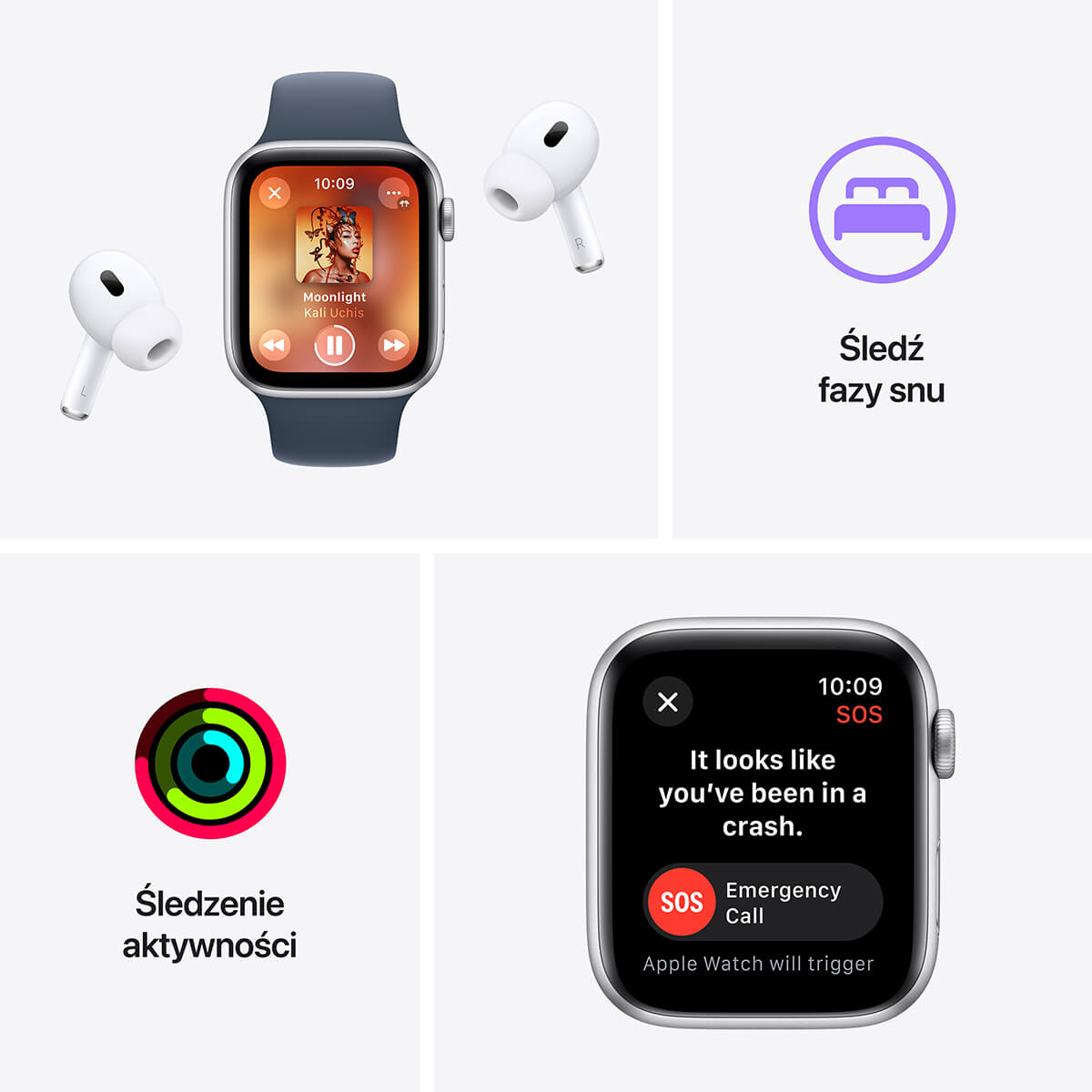 Apple Watch SE (2. gen) - najważniejsze cechy Apple Watch SE (2. gen) - najważniejsze cechy
