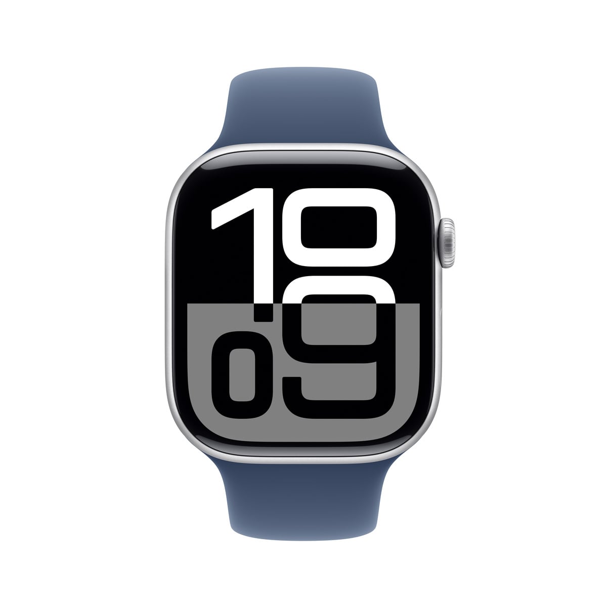 Apple Watch Series 10 GPS 46 mm Aluminium Srebrny Pasek sportowy Denim Apple Watch Series 10 GPS 46 mm Aluminium Srebrny Pasek sportowy Denim