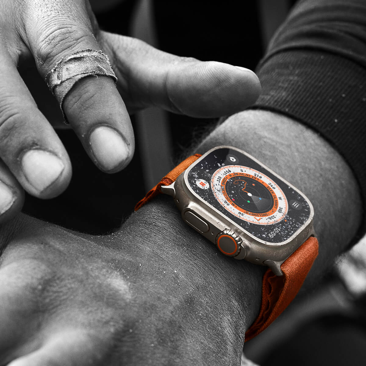 Apple Watch Ultra - lifestyle Apple Watch Ultra - lifestyle