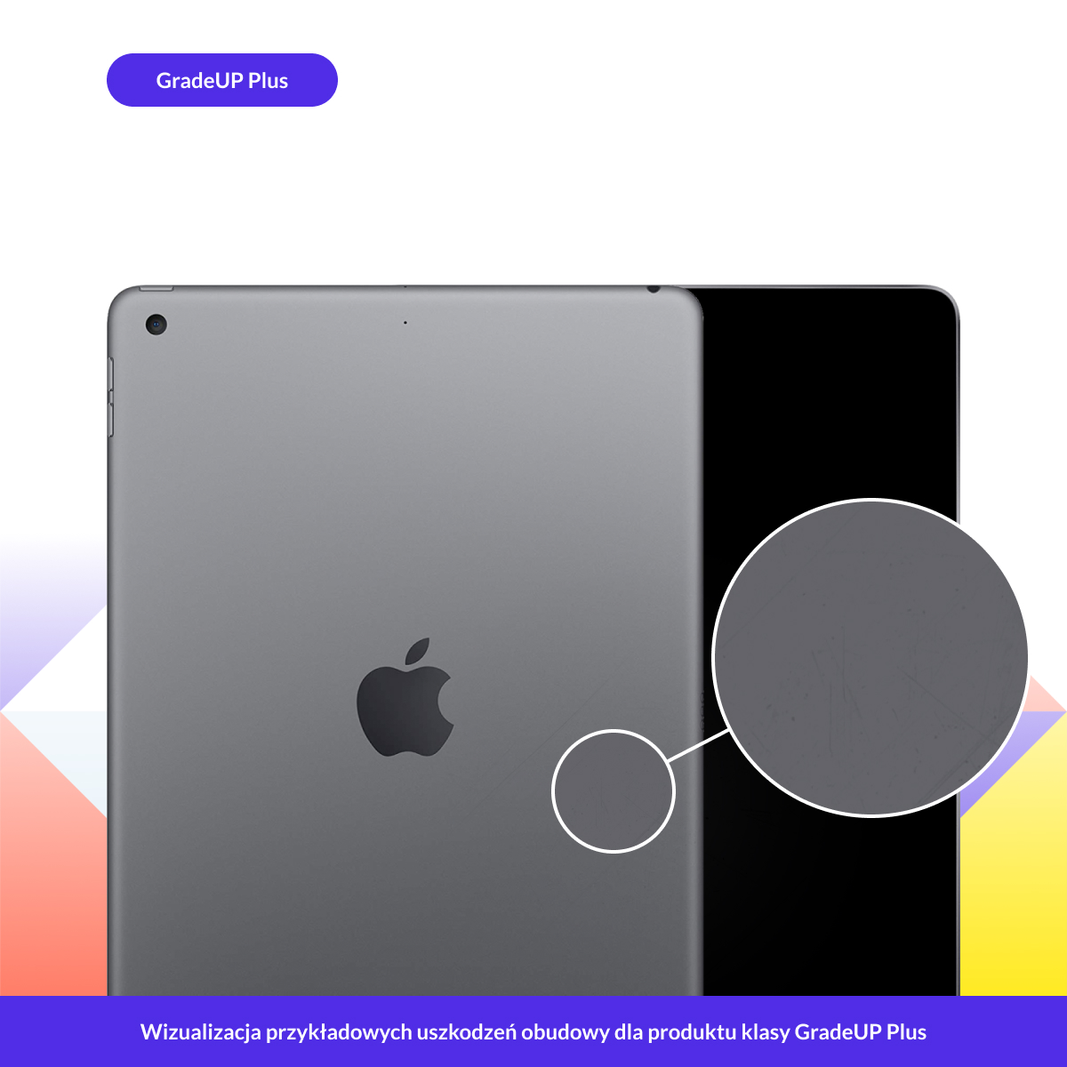 Apple iPad 8-generacji - rysy